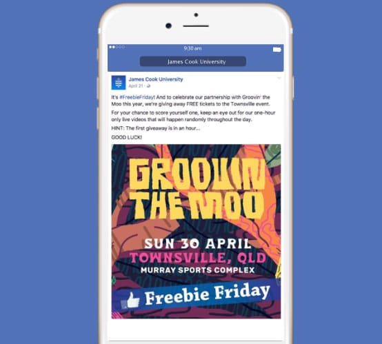 How James Cook University Generated 7.9K Comments in One Day