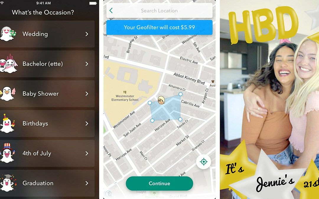 You Can Now Create Custom Snapchat Geofilters From Your Phone