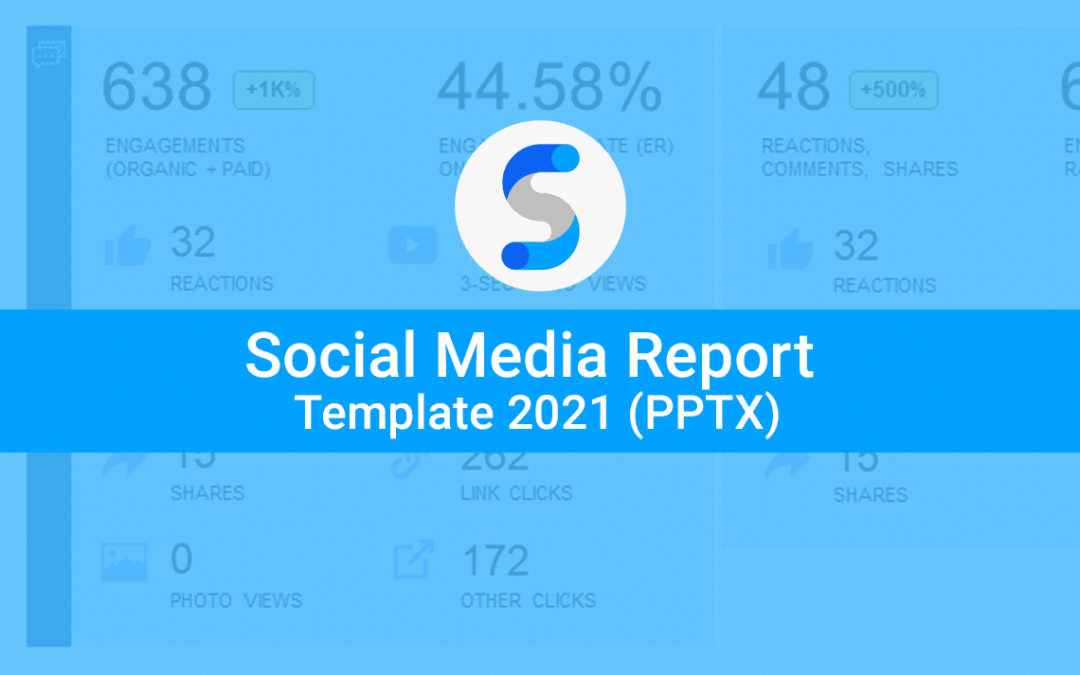 The Ultimate Social Media Report Template 2022 (PPTX and Google Slides)