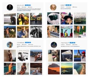 Influencer Profiles