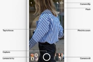 Lens UI - Pinterest
